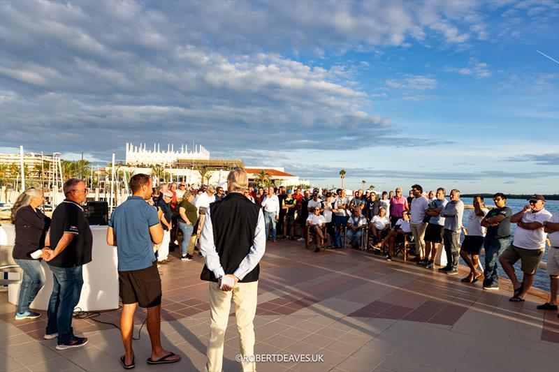 Opening ceremony - 2024 Finn Open European Championship - photo © Robert Deaves / www.robertdeaves.uk