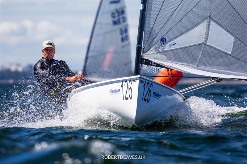 2022 Finn World Masters Champion, Pieter-Jan Postma (NED) - photo © Robert Deaves