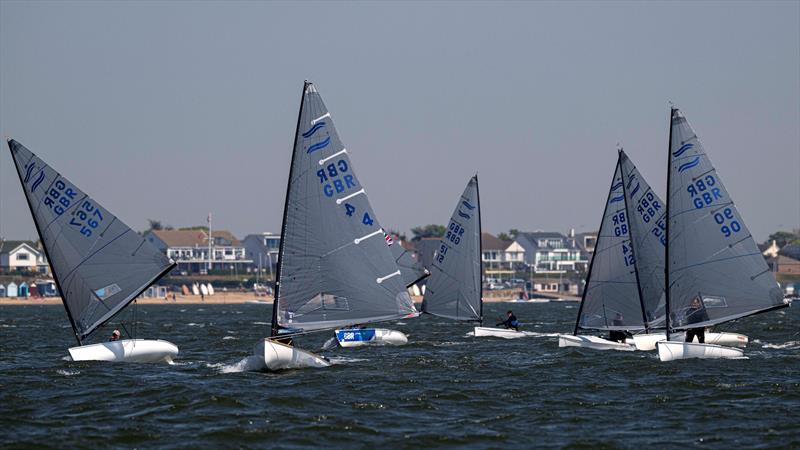 Finn UK Masters at Thorpe Bay photo copyright David Maynard / www.alleycatphotographer.com taken at Thorpe Bay Yacht Club and featuring the Finn class