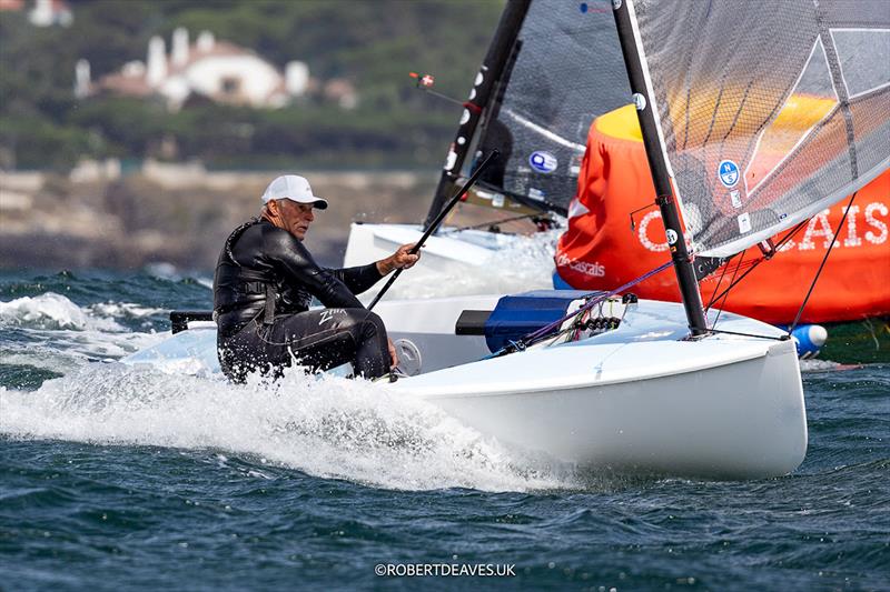 Rob McMillan, AUS on Day 3 of the 2025 Finn Gold Cup - photo © Robert Deaves / www.robertdeaves.uk