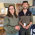 2nd place, Josh Porter and Cara McDowell - Fireball Ulster Championship at Newtownards © Frank Miller