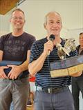 Claude Mermod & Ruedi Moser win the Fireball Europeans at Maccagno © Frank Miller