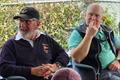 Ailbe and Michael, race officials - Fireball Irish National Championship at Tralee Bay © Frank Miller