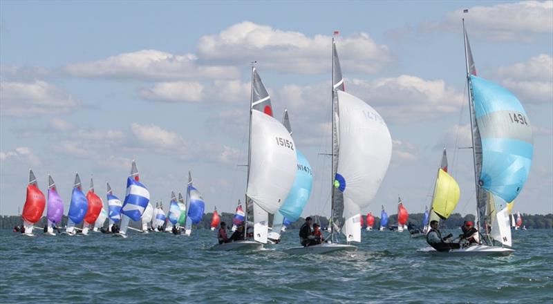 Fireball World Championship at Pointe Claire YC photo copyright Urs Haerdi taken at Pointe Claire Yacht Club and featuring the Fireball class