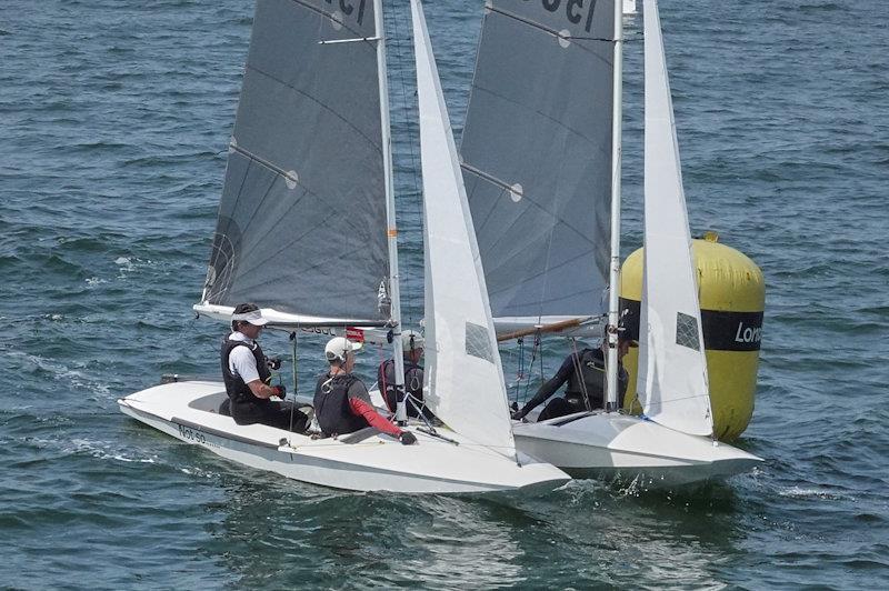 Thomas Castle Aviation Heritage Fireball Spring Championship at Hayling Island photo copyright Rob O'Neill taken at Hayling Island Sailing Club and featuring the Fireball class