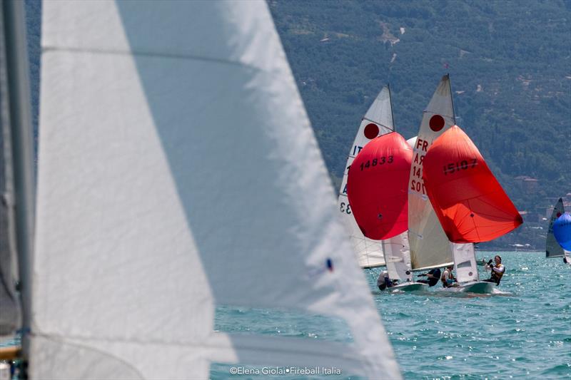 Fireball World Championship photo copyright Elena Giolai taken at Circolo Vela Arco and featuring the Fireball class