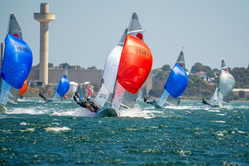 Fireball Worlds Geelong Australia - photo © Alex Dare, Down Under Sail