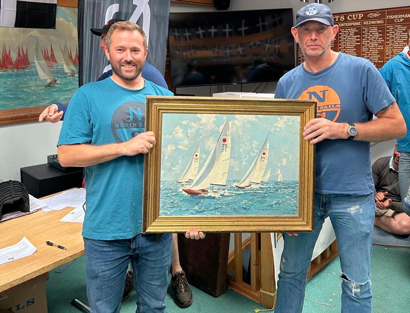 Thomas Gillard & Shandy win the P&B and Zhik Fireball Nationals 2025 photo copyright LSC taken at Looe Sailing Club and featuring the Fireball class