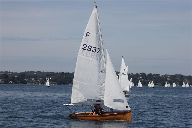 Firefly Nationals at Restronguet - Chris Kameen and Jenny Johnson on the way to victory - photo © Frances Davison