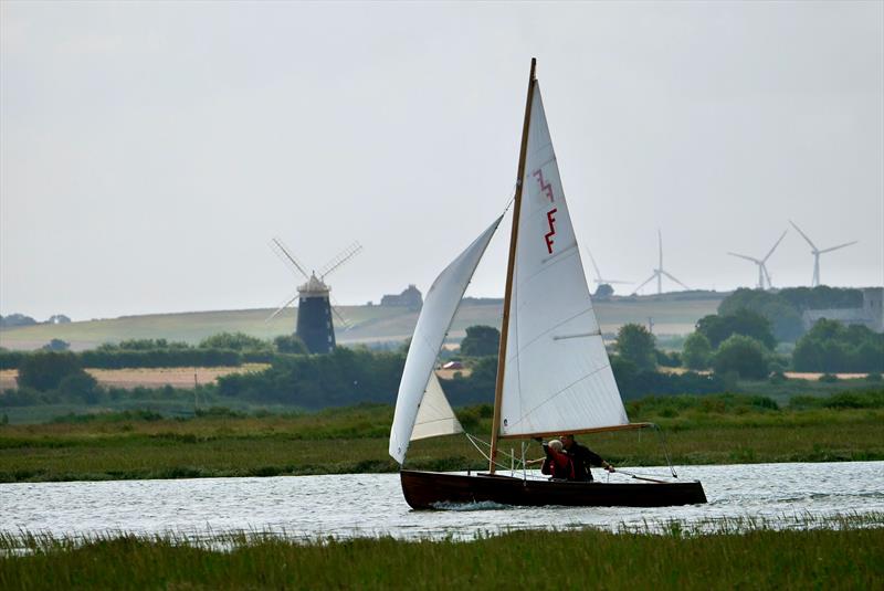 Nod Race at Overy Staithe photo copyright Ellis Whitcomb taken at Overy Staithe Sailing Club and featuring the Firefly class