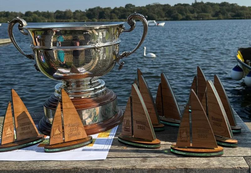 Broads Area Champion Club Ramuz Trophy and Prizes photo copyright Ben Falat taken at Norfolk Broads Yacht Club and featuring the Firefly class