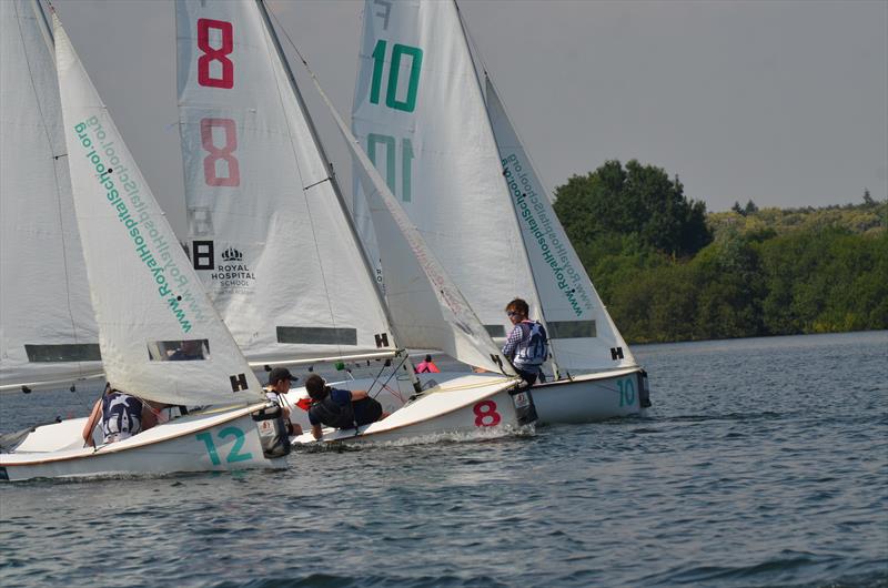 BSDRA International Team Racing Championships at Alton Water photo copyright RHS taken at Alton Water Sports Centre and featuring the Firefly class