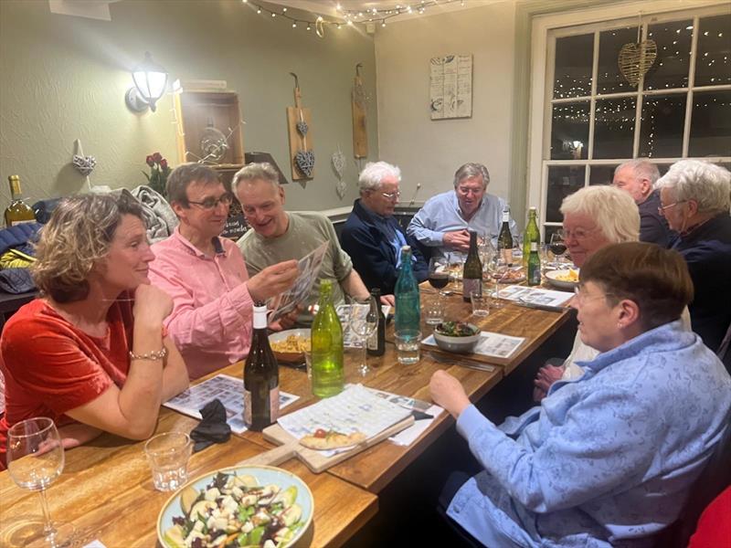 Meeting class friends, 40 years on from first Fireflying together - photo © Fiona Tylecoate