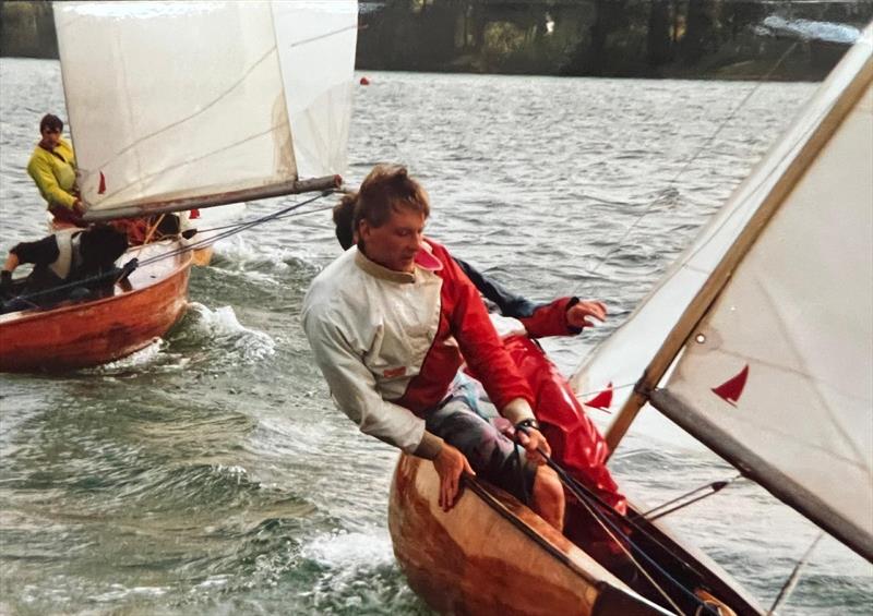 Transom mains and spoon rudders - punished if you capsized - photo © Tiggy