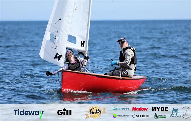 Steve Tylecote and Tasha Armstrong on day 2 of the Firefly Nationals 2026 - photo © Mark Jardine