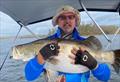 Mondy barra have been biting well and everyone is catching them. Trevor had his hands full with this one