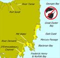 Map of Shark Refuge Areas in Tasmania