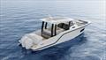 Wayfinder 38 - aft perspective open fishing wetbar water