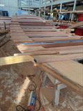 Hull #12 - Transom frame assembly