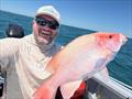 Nannygai are increasingly common inshore at present, and Stuart got amongst them last weekend