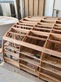 Hull #12 - Aft jig sections complete