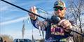 The umbrella rig and jerkbait combo was a big deal at a chilly Lake of the Ozarks. Angler: Michael Harlin