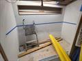 Hull #11 - Starboard aft stateroom bunk installation