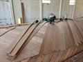 Hull #12 - Fitting 2nd bottom layer