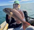 If only the weather would play the game again, then you could get out and catch trout like this one of Jessie's