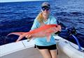 Flamies are regularly caught from select grounds in 200m or more of water along our shelf line