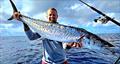 Joey hitched a ride on a Hot Reels Charter and had fun with the northern bay's spaniard population