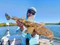 Jacko caught flatties on plastics along the fringes and on vibes in deeper water