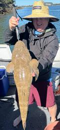 Big over-sized flatties such as this one of Jeff's must be released unharmed so they can go on and spawn