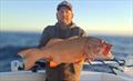 Nathan Bauer caught this chunky bar-cheek during a recent spell of good weather