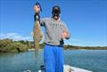 Scott Willmann was one of many fishos to get amongst the flathead last week