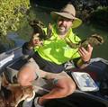 Paul Bambury went the extra distance to keep on top of the mud crabs