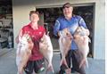 Jake and Ash enjoyed a brilliant midday session on inshore snapper over the new moon