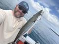 Stuart found the schoolies over towards Fraser Island. Their numbers are swelling and they will be great targets for the kids