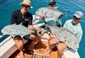 The GTs were on the rampage when Saltwater Playground Charters hit the shallow shoal country off Breaksea Spit