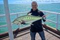 Matthew was excited to catch this 94cm queenie from Urangan Pier last week