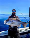 Adrian hauled ripper pearlies like this from the depths on a recent offshore mission