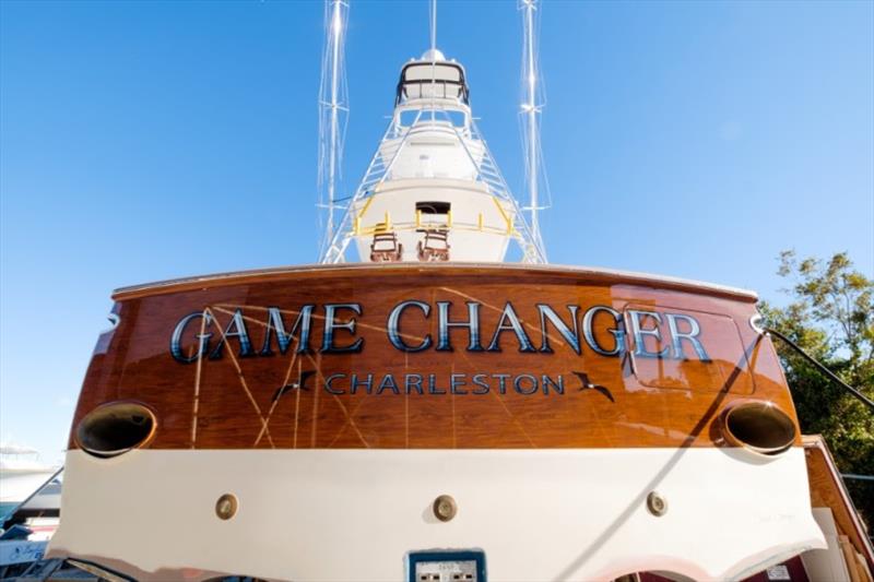 GameChanger's new transom photo copyright Bayliss Boatworks taken at  and featuring the Fishing boat class