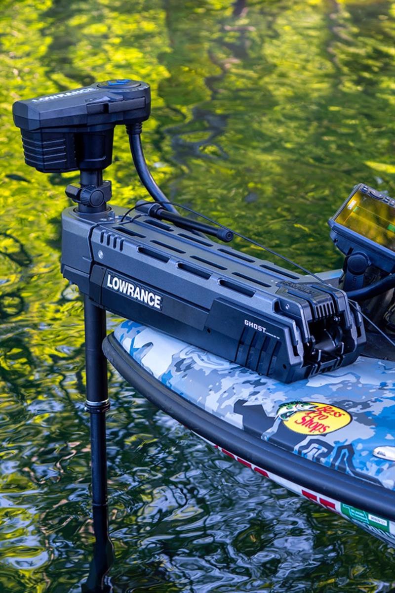 Lowrance Ghost Trolling Motor photo copyright Andrew Golden taken at  and featuring the Fishing boat class