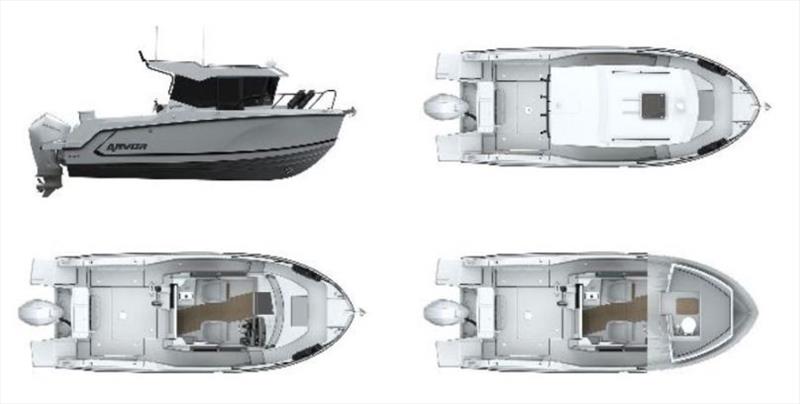 Arvor 705 Sportsfish photo copyright Arvor Australia taken at  and featuring the Fishing boat class