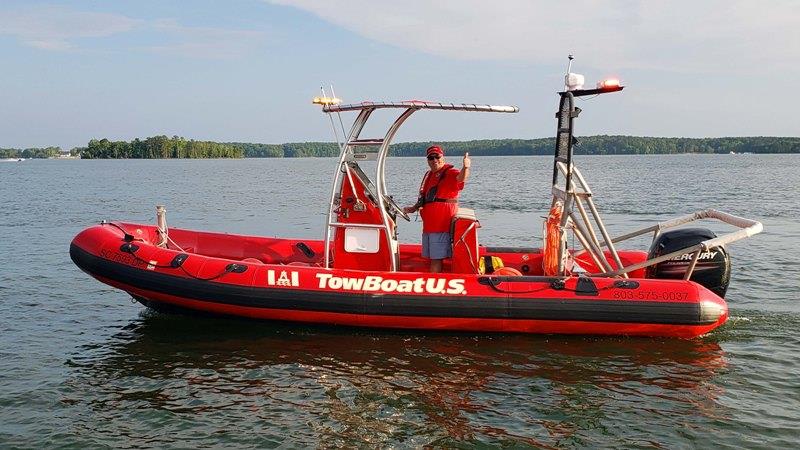 Rick Kahn is the new owner of TowBoatUS Lake Murray, which provides routine on-water towing and assistance to recreational boaters 24 hours a day photo copyright Scott Croft taken at  and featuring the Fishing boat class