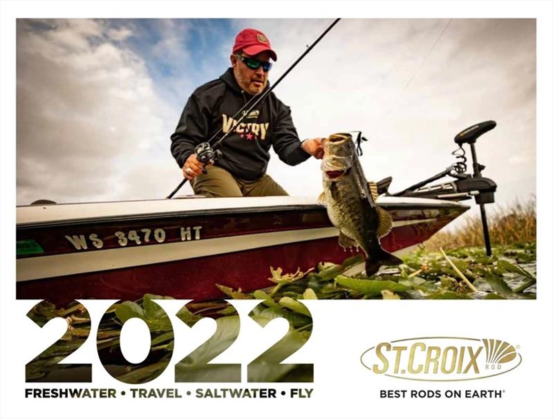 St. Croix's new-for-2022 rod series and models photo copyright St. Croix Rods taken at  and featuring the Fishing boat class