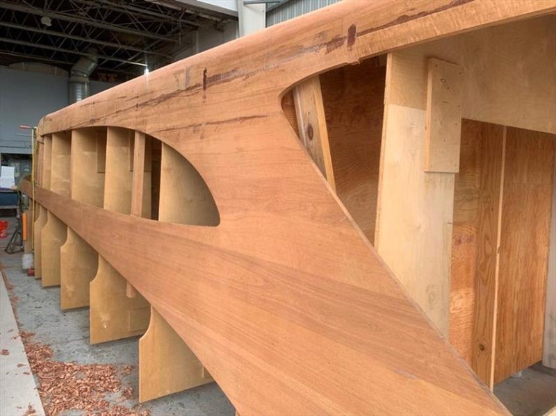 Hull #7 Deckhouse photo copyright Michael Rybovich & Sons taken at  and featuring the Fishing boat class