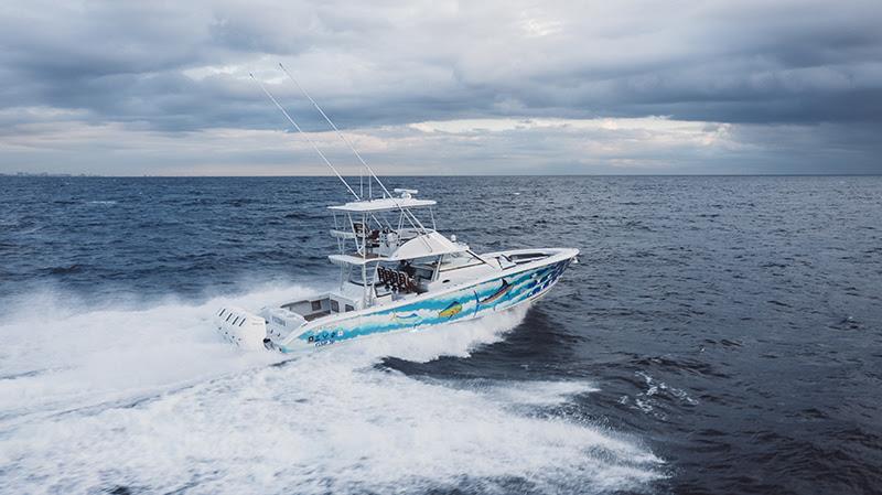 Yellowfin 54 Offshore photo copyright Steve Momot taken at  and featuring the Fishing boat class