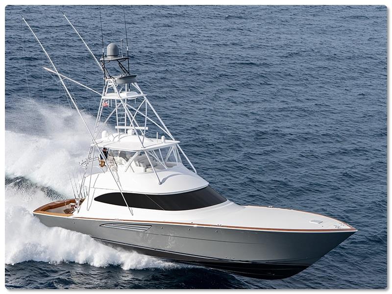 Viking 64 photo copyright Viking Yachts taken at  and featuring the Fishing boat class