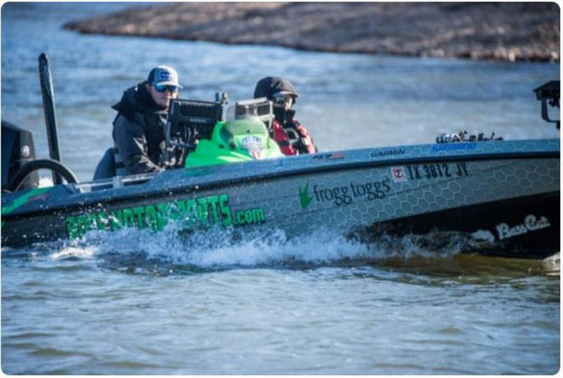 River Lee and Hunter Muncrief were in the Top 10 on Day 1 of the 2021 Abu Garcia College Fishing National Championship. - photo © Major League Fishing